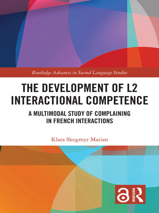 Cover of The Development of L2 Interactional Competence